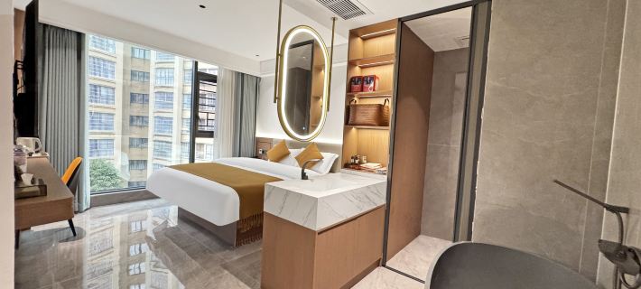 Huayue Hotel (People's Park) Hoteles en Dejiang