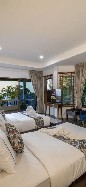 วิลลาดีลักซ์แบบสามห้องนอน(vacation)