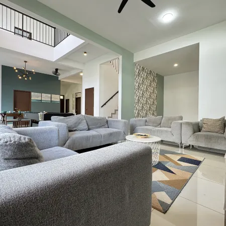 Desaru Arcadia Cozy Huge Villa 11-16pax Wifi Netflix 5 Mins to Desaru Beach