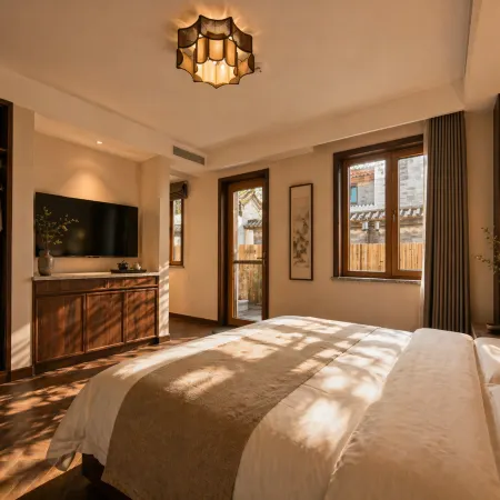 Hepu · Aesthetic Design · Scenic Homestay (Datong Ancient City Huayan Monastery) Hotels in Datong
