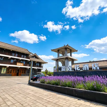 Blue Lotus Hotel (Jiayuguan Fangte Avenue Branch) Отели в г. Цзяюгуан