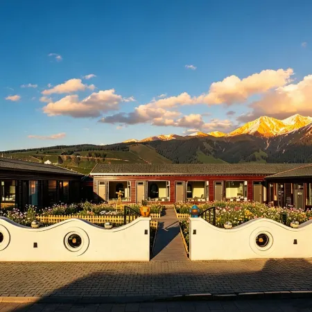 Junghusai Early Summer flora viewing courtyard
