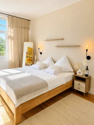 Velmora Boutique Suites - Exklusive Terrassenwohnung im Herzen Lübecks - 주방