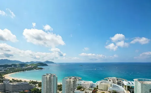 Sanya Fuyu Residence Scenic Apartment (Dadonghai Beach) - مسبح على السطح
