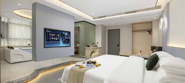 Weihongxing Hotel (Xinhong Square Branch, Yuanzhou Town, Boluo County, Huizhou) Hotels in Boluo County