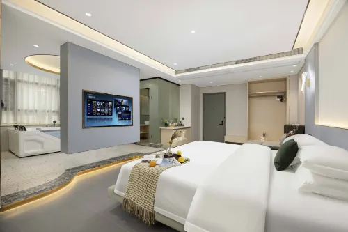 Weihongxing Hotel (Xinhong Square Branch, Yuanzhou Town, Boluo County, Huizhou) - صديق للحيوانات الاليفة