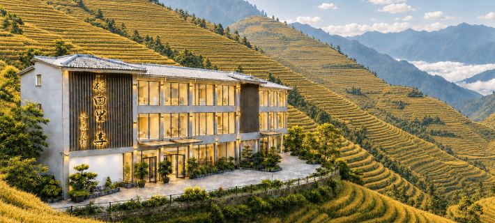 Enjoy the panoramic view of the rice fields (Longsheng Longji Terraces Branch) Hoteles en Longsheng
