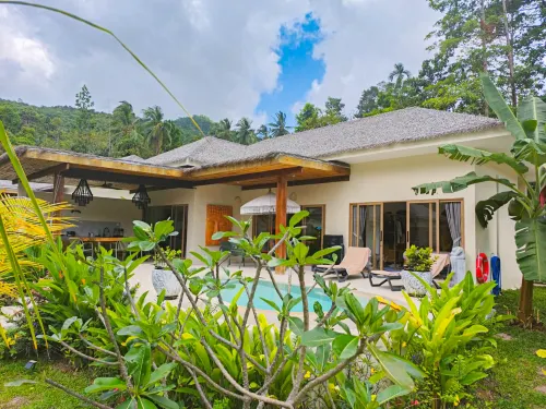 Cosy 2 beds pool villa in the heart of Koh Phangan - جديد