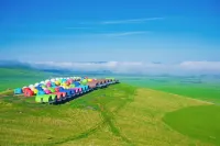 Wulan Mountain Scenic Spot Visitor Center, Hexiantou Town, Erguna, Inner Mongolia, China