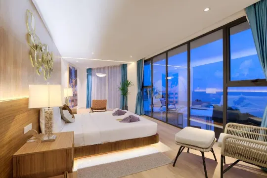 ดีลักซ์วิลล่า, 5 ห้องนอน, วิวทะเล, หันหน้าสู่ทะเล