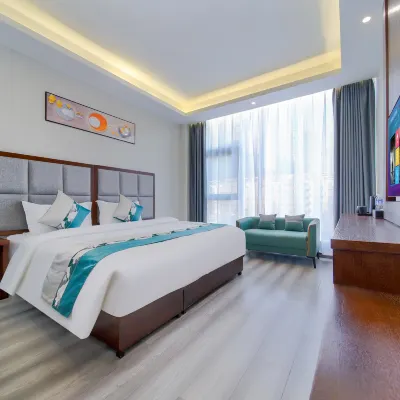 Shell Hotel (Zhengzhou Hanghai Square Subway Station) โรงแรมใกล้Hanghai Guangchang