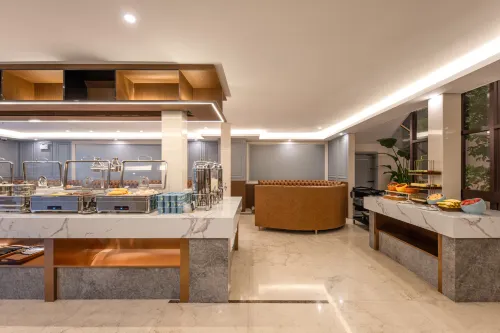 Pu Jue International Hotel (Shanghai Songjiang Xin Qiao) Питание Photos