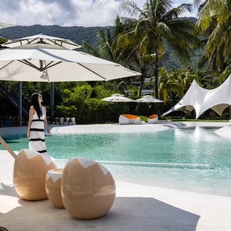 Blue Bird·Infinity Pool Designer Ocean Villa (Riyuewan Store)Wanning