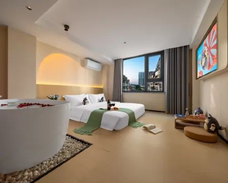 My Neighbor Totoro Fairy Hotel (Nanjing South Railway Station,Shengtai Road Subway Station Branch) 南京のホテル