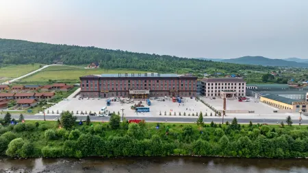 Tangwang County Jiuxin Shanzhen Resort Отели рядом с достопримечательностью «Народное правительство Тунг-Ван»