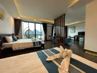Hotel Rainbow Boutique Vang Vieng - parking