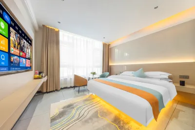 Blue yi Still Living Hotel(Xihe Park Branch) Hotel dekat Yulin Shanshui Commercial Pedestrian Street
