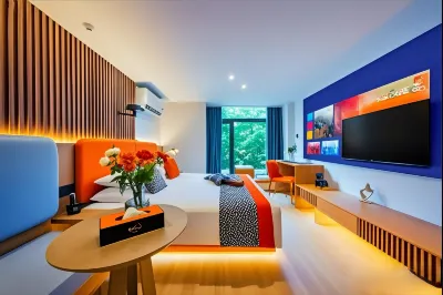 白茶ブティックホテル(鄭州高新万達広場) Henan College Computer Numerical Control， Kinmen and Matsu Branch周辺のホテル