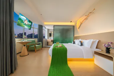Totoro Spirit Hotel (Haikou Qilou Old Street Branch) Hotel a Pearl Plaza