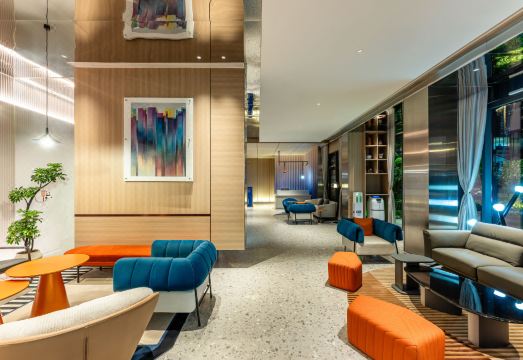 Holiday Inn Express Shanghai Road by IHG 로비