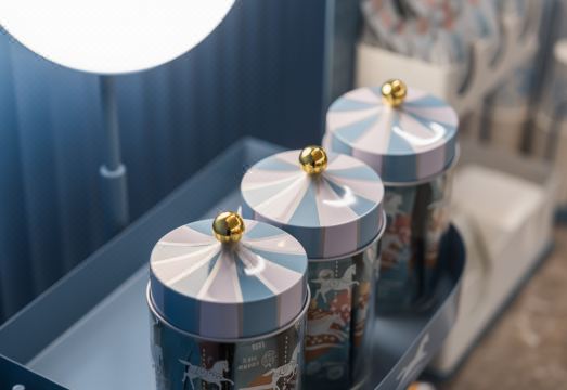 현대적인 로비 공간