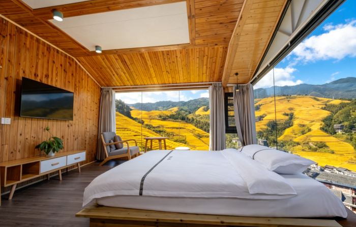 Longji terrace walk Yunju intelligent panoramic Hotel(Qianceng Tianti Observatory Store)