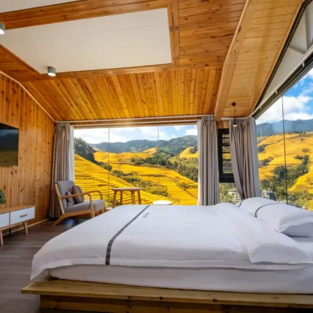 Longji terrace walk Yunju intelligent panoramic Hotel(Qianceng Tianti Observatory Store)
