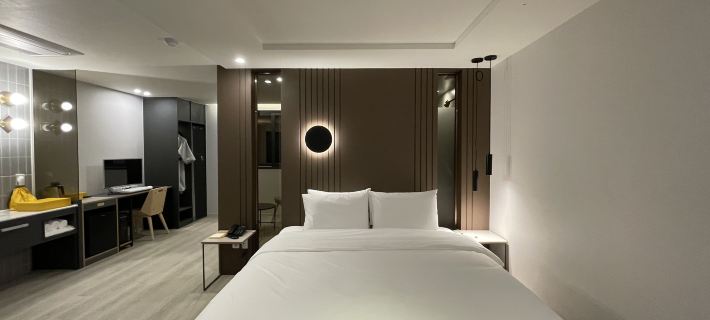 Button Hotel Yangsan Sports Complex Hoteles en Yangsan