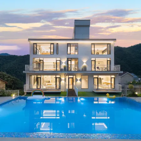 Ningguo Shuilinjian · Mountain Bamboo Sea 360° View · Luxury Wilderness Villa