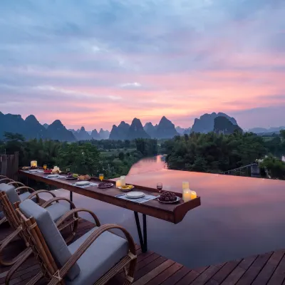 Three-Colored Cloud River · Misty Haven (Dongna Yuwang Branch) Hotels near Guangxi Daxin Heishuihe National Wetland Park