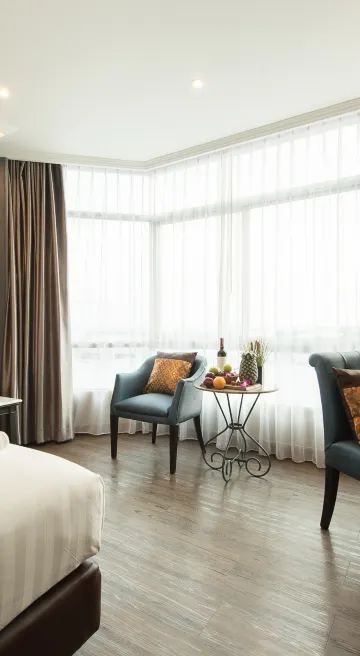 ห้องดีลักซ์ - เตียงขนาดคิง (ห้ามสูบบุหรี่)