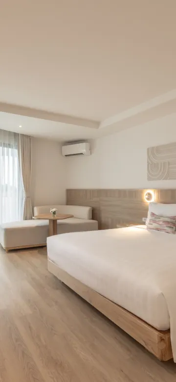 ห้องซูพีเรียร์พร้อมอ่างอาบน้ำ (24 Hours Use of Room)