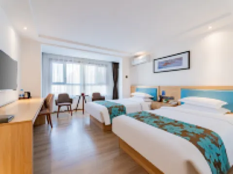 Hanyuan Business Hotel (Victoria commercial building of Linhe high speed railway station) Hotels in Bayannur