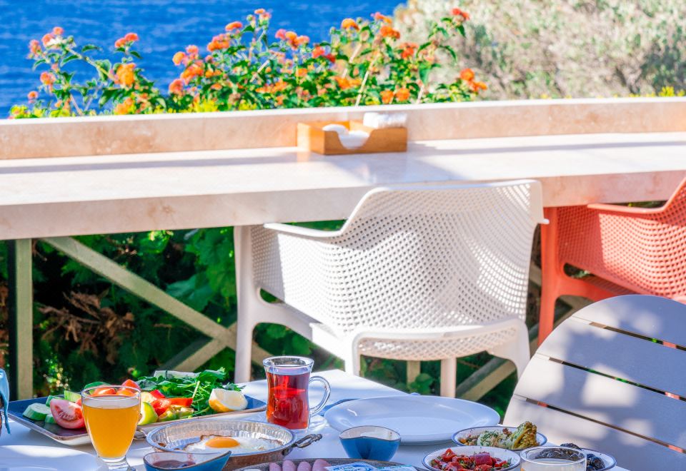 솔렌 블루 호텔 테라스 뷰