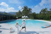 Blue Bird·Infinity Pool Designer Ocean Villa (Riyuewan Store)Wanning - 로맨틱