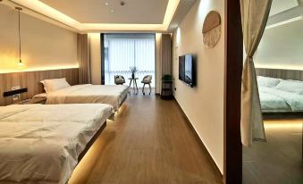 Hangzhou Fuyang · Shanhe Yard · Modern Wood Style Landscape Artistic Hotel (Longlinba Scenic Area)