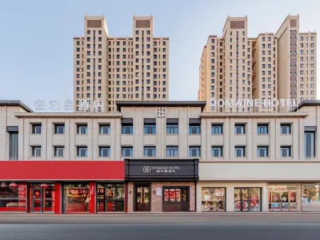 DOMAINE Delman Hotel (Baotou Qingshan District Wanda Plaza) Отели рядом с достопримечательностью «A'erding Botanical Garden»