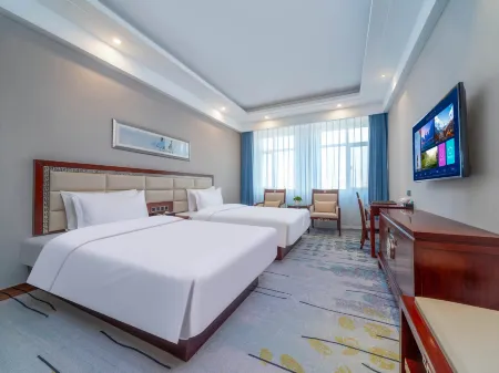 Wu Hua Tian Yue Hotel (Zhongwei Gulou South Street Branch) Отели рядом с достопримечательностью «Zhongwei Drum Tower»