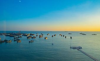 Xiehou Hαlfsea Seaview Beach Smart Homestay