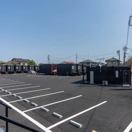 Hotel R9 the Yard Omitama Отели в г. Омитама