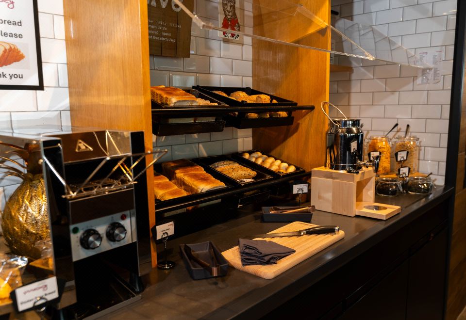 목시 비엔나 에어포트의 야외 테라스