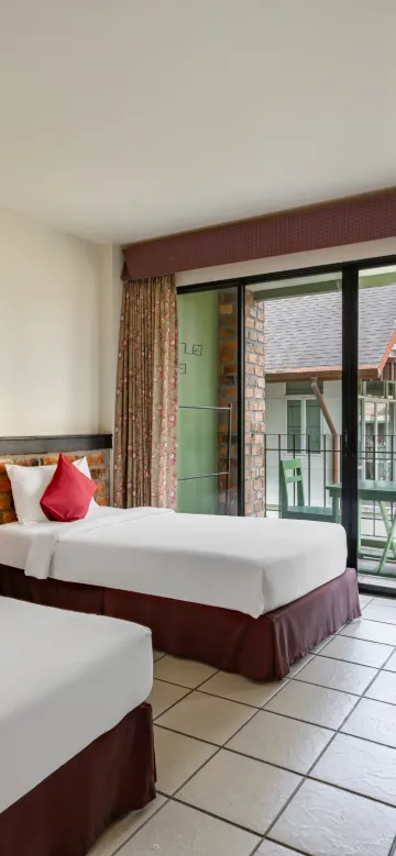 ห้องสแตนดาร์ด เตียงแฝด (อาคารโทนี่วิง)