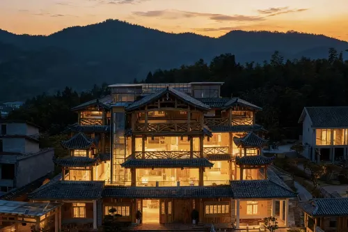 Shunan Courtyard Homestay (Southern Sichuan Bamboo Sea China Giant Panda Courtyard) - Evcil Hayvan Kabul Edilen Alan
