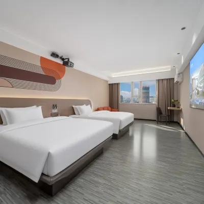 Qiyue Audio-Visual Hotel (Guilin Railway Station Two Rivers and Four Lakes) Các khách sạn gần Ga Guilin