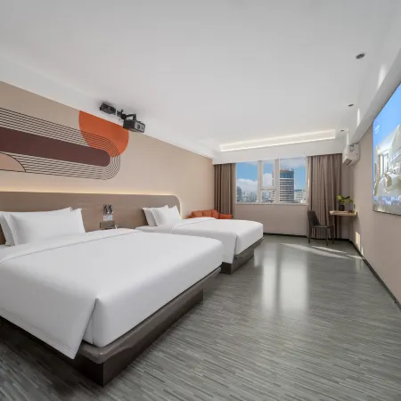 Qiyue Audio-Visual Hotel (Guilin Railway Station Two Rivers and Four Lakes)