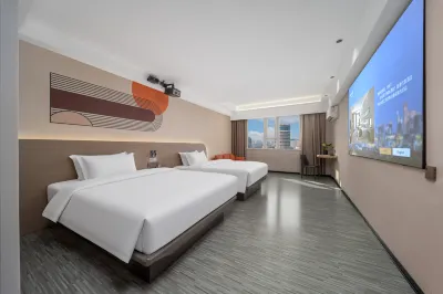 Qiyue Audio-Visual Hotel (Guilin Railway Station Two Rivers and Four Lakes) Các khách sạn ở 