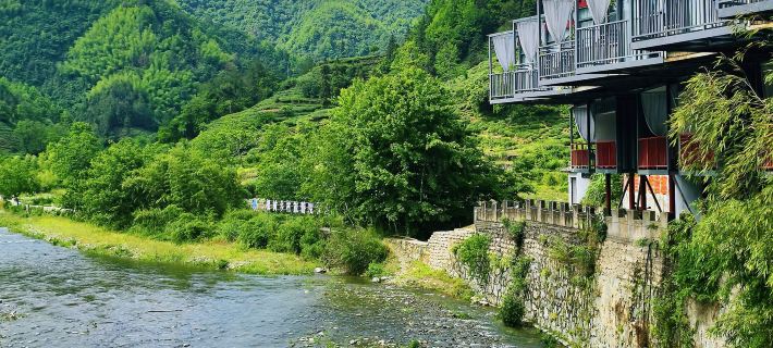 Mosu · Hongcun Xiangju | Mountain & Stream Rustic-Luxury Garden Stay (Three Trees Scenic Area) Hotele w: Powiat Xiuning