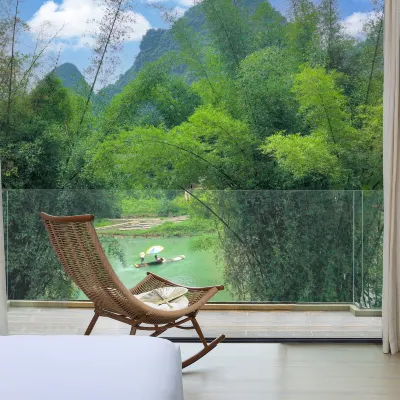 SYYF·Shiyuyuanfang Riverside Hotel (Yangshuo Ten-Mile Gallery‌ Yulong River‌) Hotels near Ten Mile Gallery