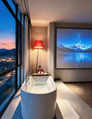 Mengzi Moji Art Exhibition Hotel - Mountain view