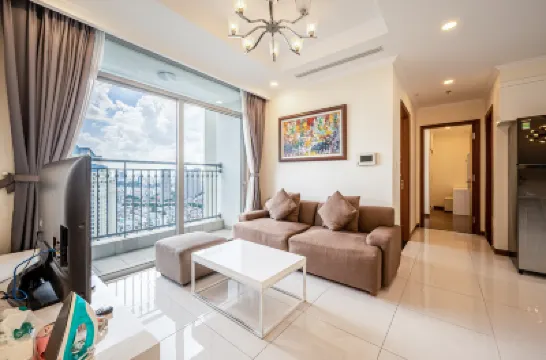 VINHOMES APARTMENT LUXURY IN HCMC โรงแรมใกล้อาคารแลนด์มาร์ค 81